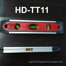 HD-T11plastic spirit level ,magnet